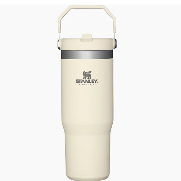 STANLEY The IceFlow™ Flip Straw Tumbler | 30 OZ | Cream - Picture 1 of 3